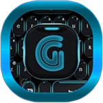 Logo of Neon Glow GO Keyboard android Application 