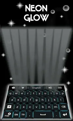 Neon Glow GO Keyboard android App screenshot 0