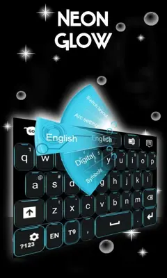 Neon Glow GO Keyboard android App screenshot 2